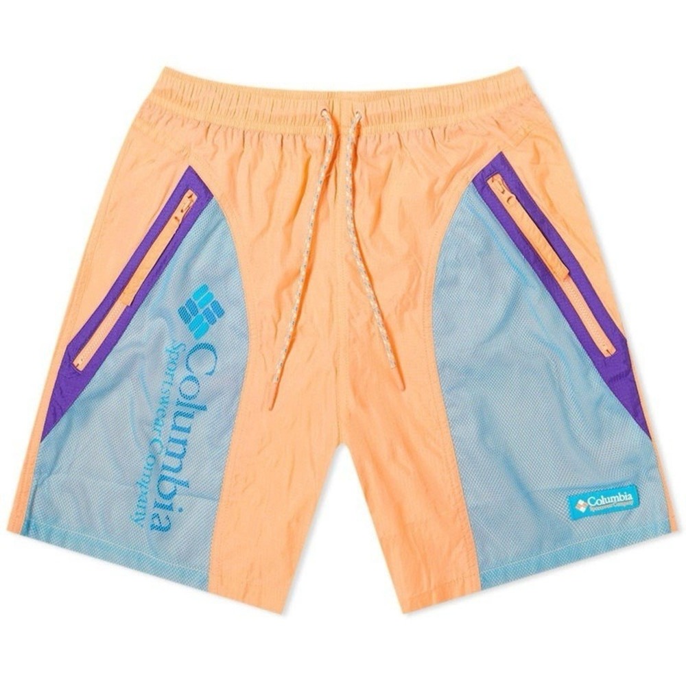 Vintage Columbia Men's Riptide Retro Shorts Quick Dry Active Wear Size XXL